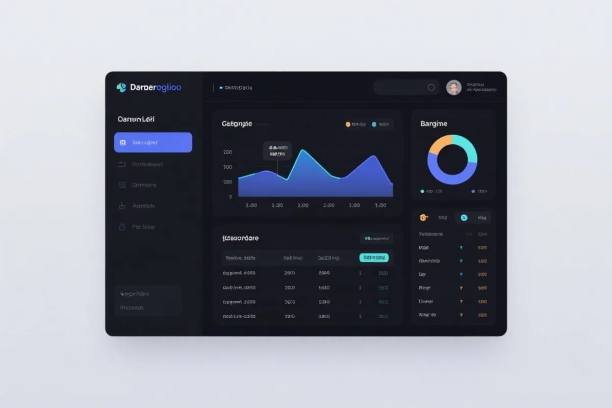 数据看板示意图